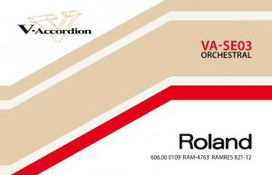 Roland VA-SE03 Acoustic Orchestra обновление звуков для FR-X  - 1